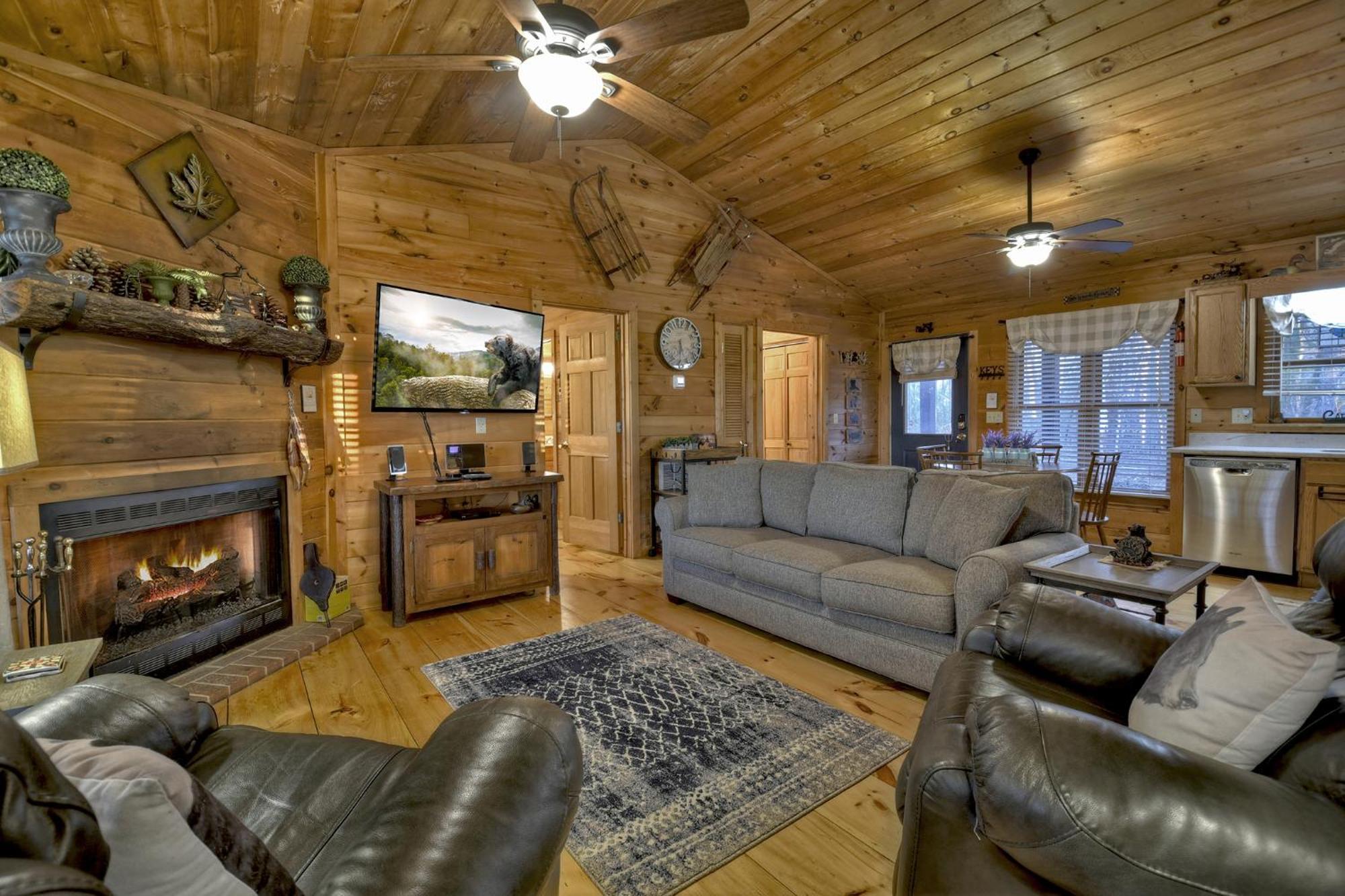 Talking Leaves Hot Tub Firepit And Comfy King Beds Villa Ellijay Exterior photo